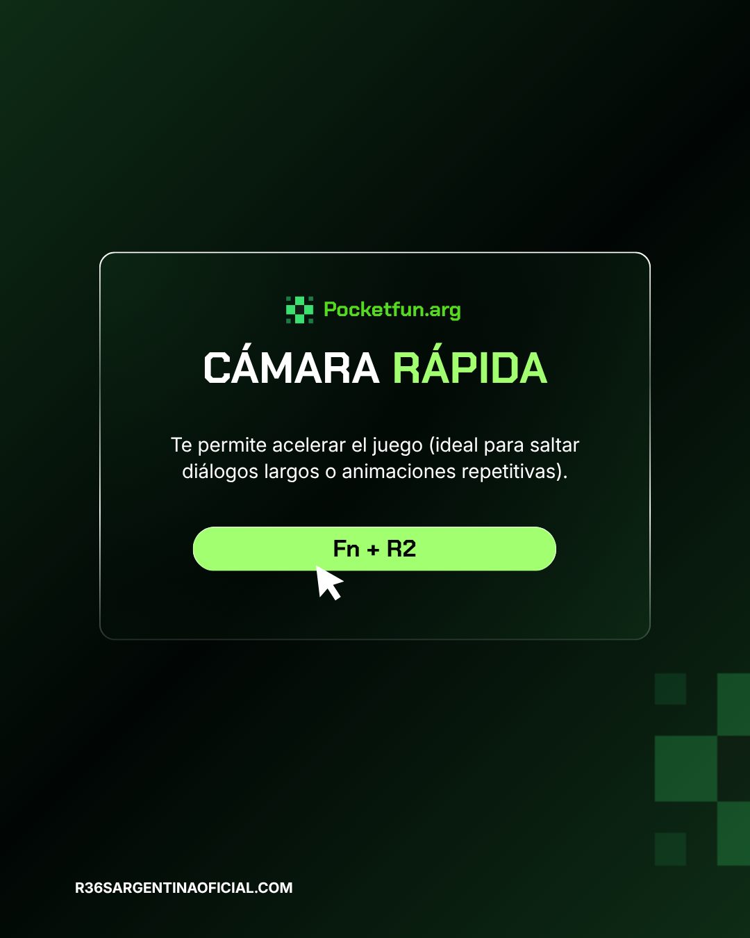 Pocketfun: cámara rápida