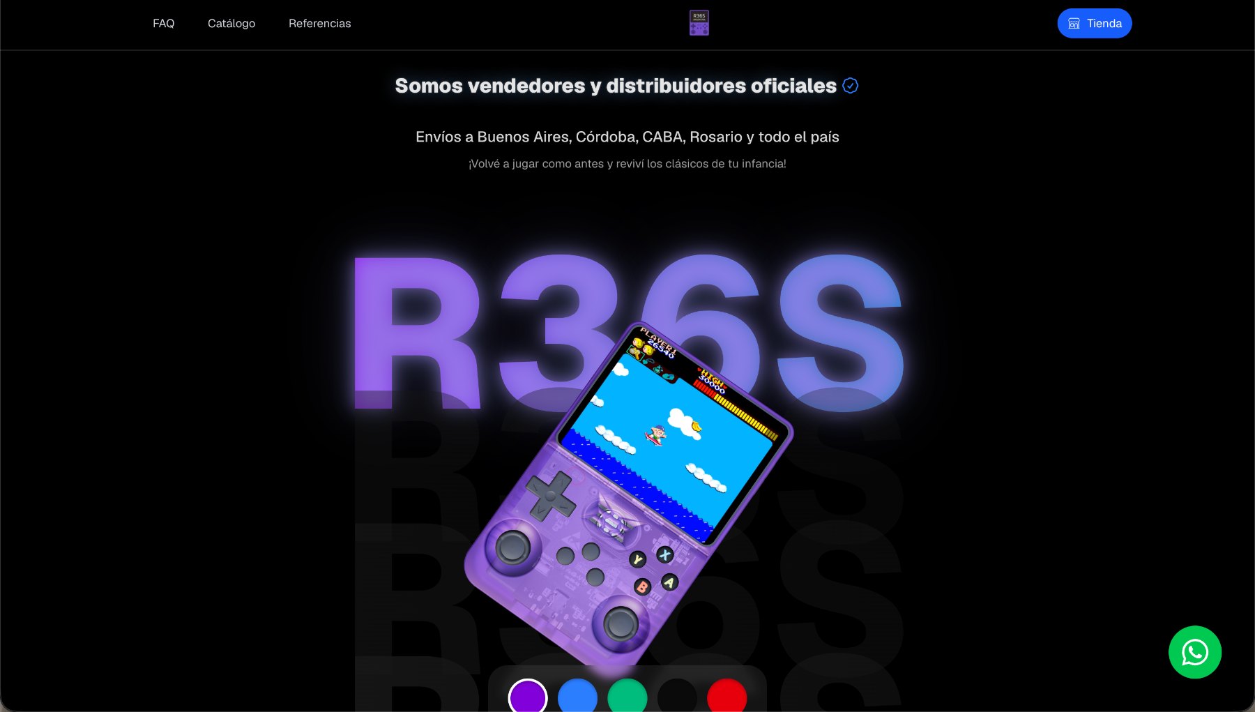 Portada de la tienda online de Pocketfun