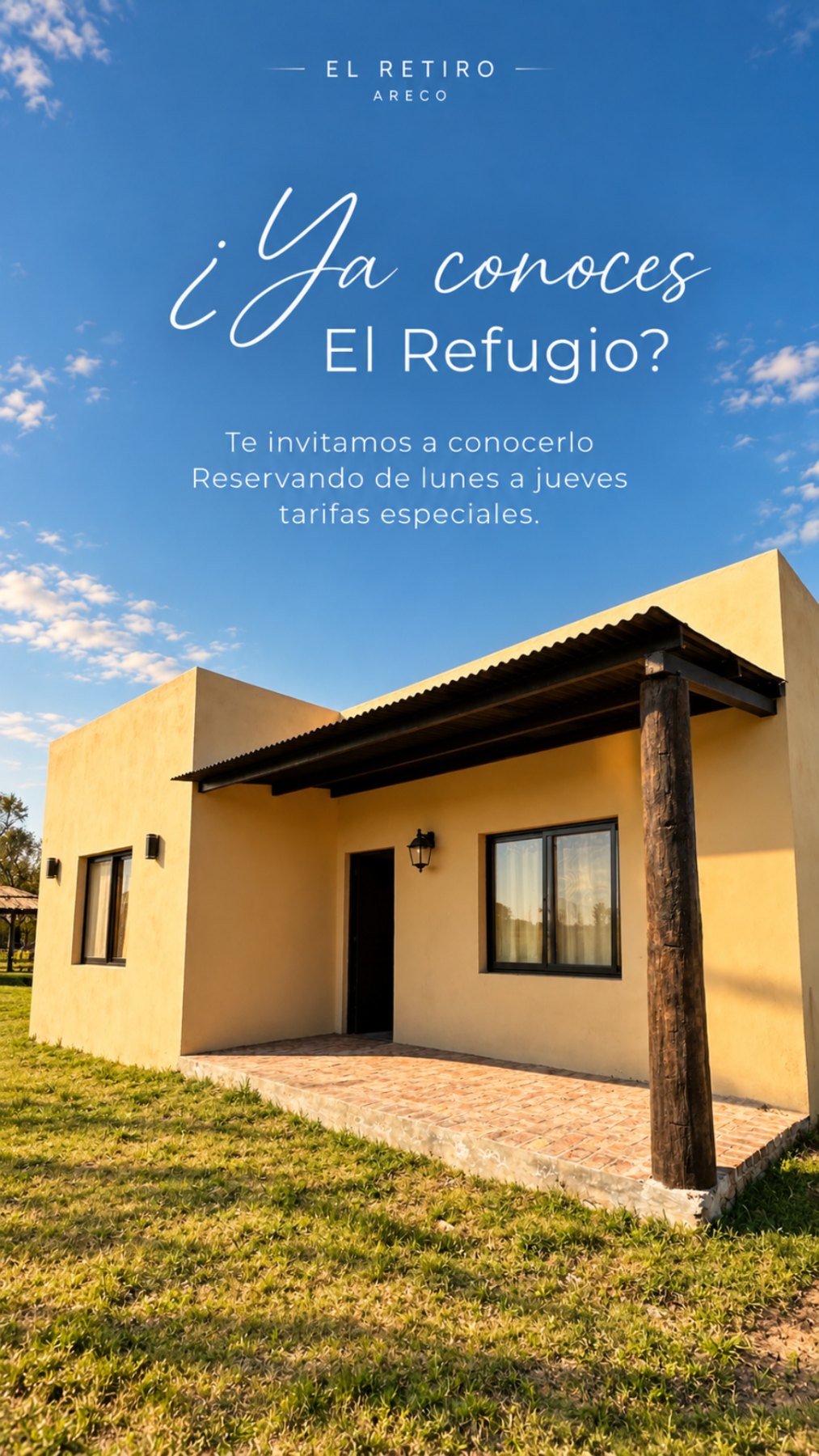Pieza para redes de El Retiro Areco (el refugio)