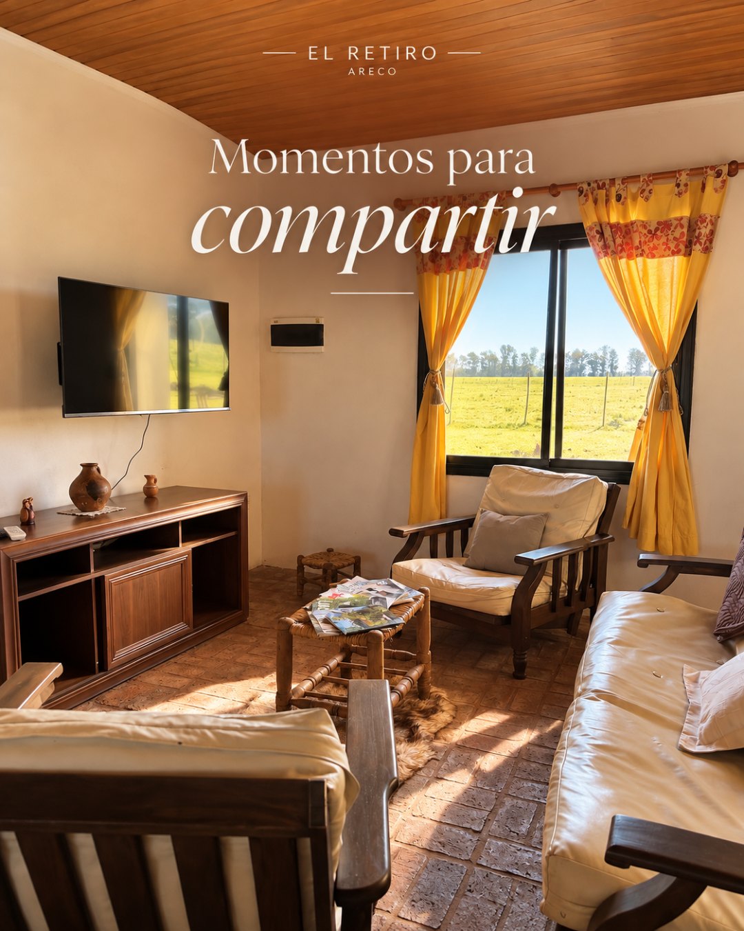 Pieza para redes de El Retiro Areco (el refugio post fachada)